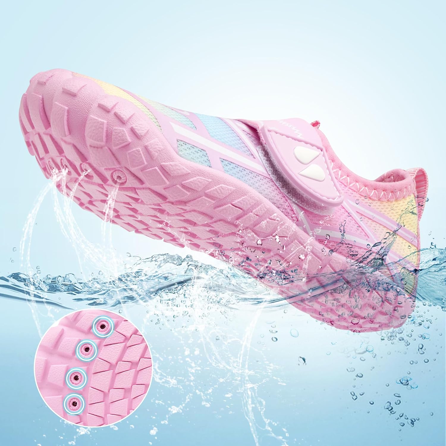 Thumbnail 6 de Stelle Kids Water Shoes Wide Toe Box – Barefoot Quick-Dry Non-Slip Aqua Shoes for Boys, Girls, Toddlers