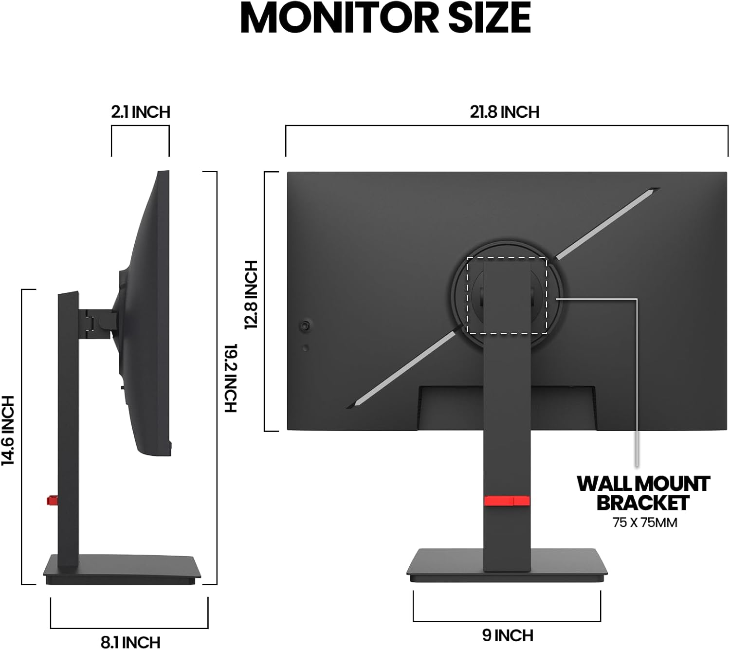 Thumbnail 5 de CRUA 34" Ultrawide Gaming Monitor