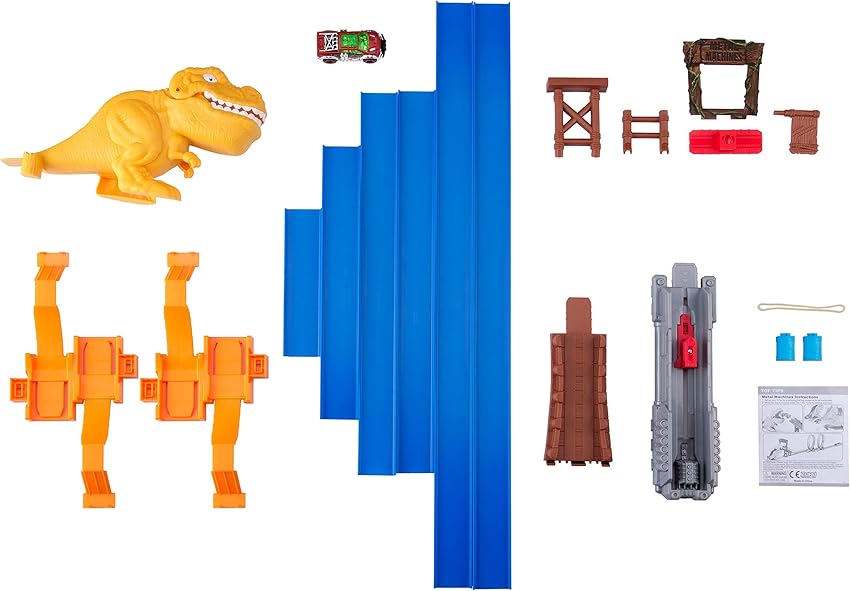 Thumbnail 2 de METAL MACHINES Pista con looping ¡Ataque del T-Rex! 🚂