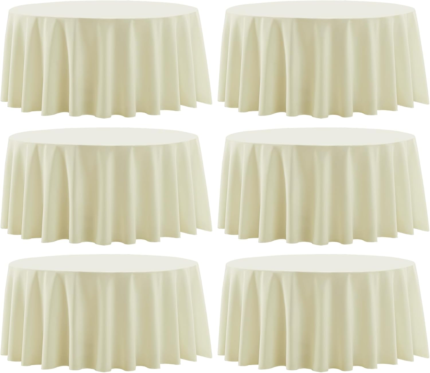 Thumbnail 6 de Aocoz Round Tablecloth 120 Inch Dark Green