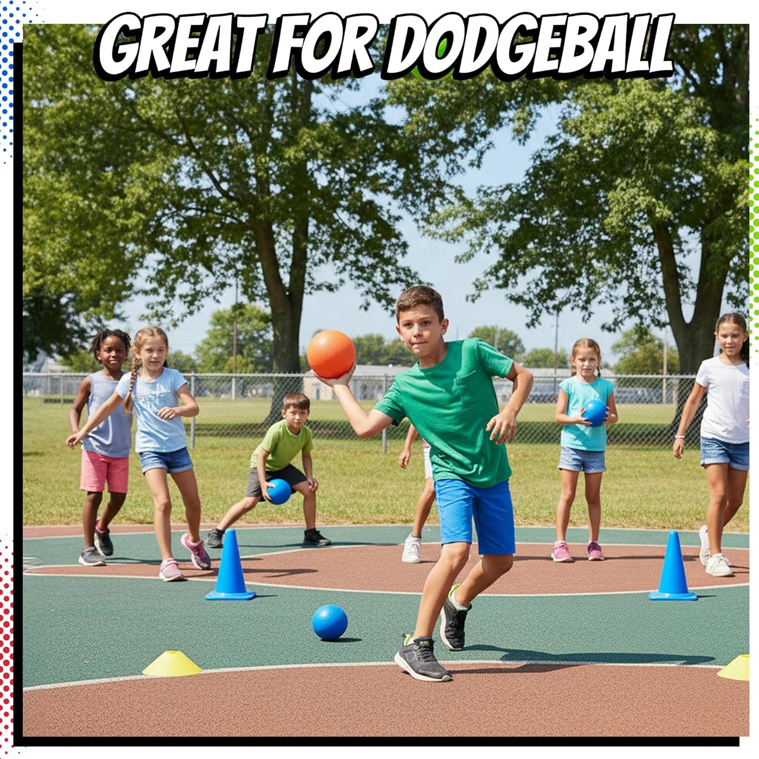 Detalle de 5-inch Playground Balls 6-Pack