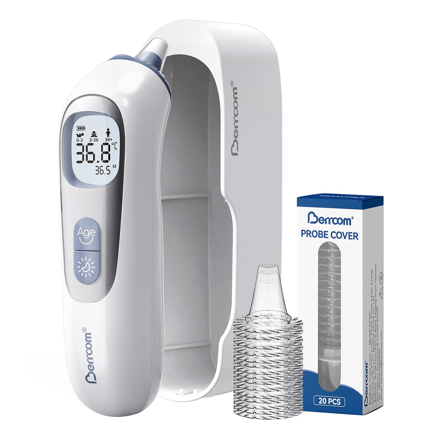 Berrcom Ear Thermometer 1s instant reading