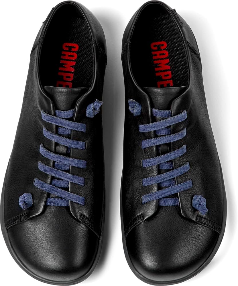 Thumbnail 2 de Camper Peu Cami K100249 BasketUomo – sneakers in pelle nera con lacci elastici