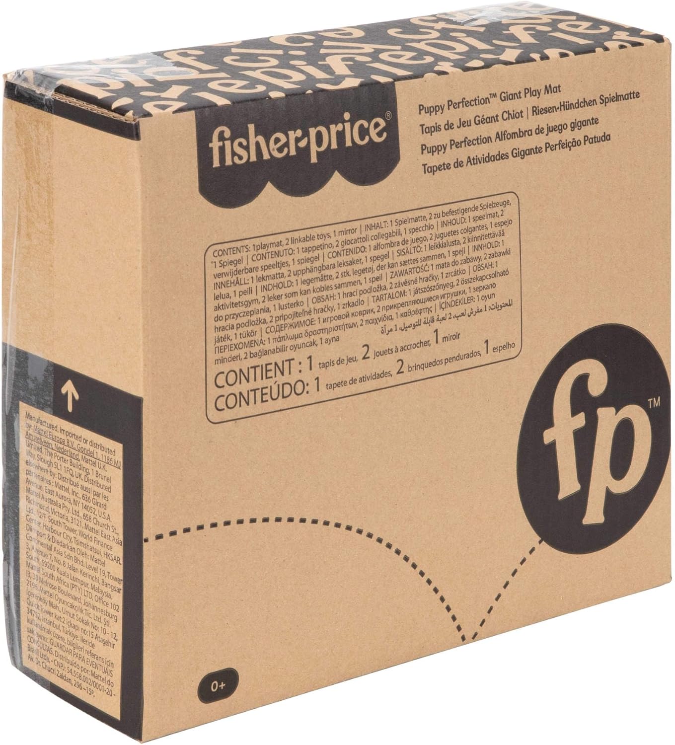 Thumbnail 5 de Fisher-Price Tapis de Jeu Géant Chiot pour bébé dès la naissance