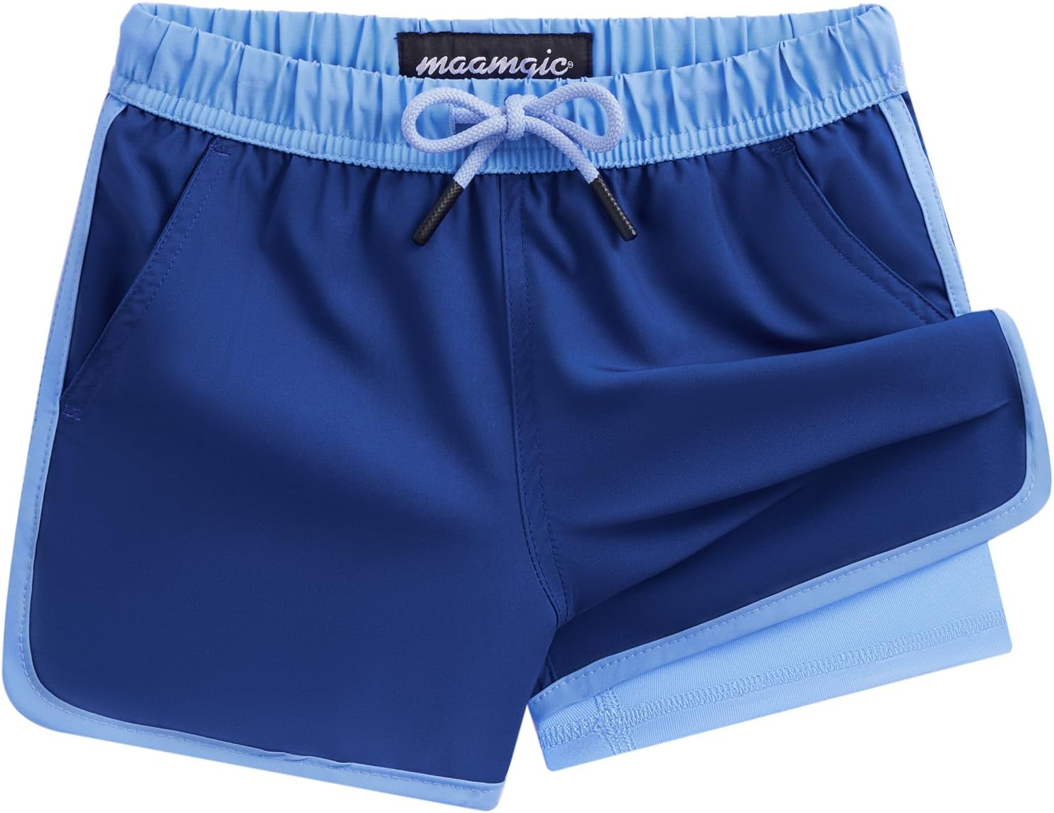 Thumbnail 6 de Maamgic Costume Bambino 2 in 1: costume da bagno 2 in 1 asciugatura rapida con pantaloncini corti e coulisse regolabile per bambini 2–16 anni