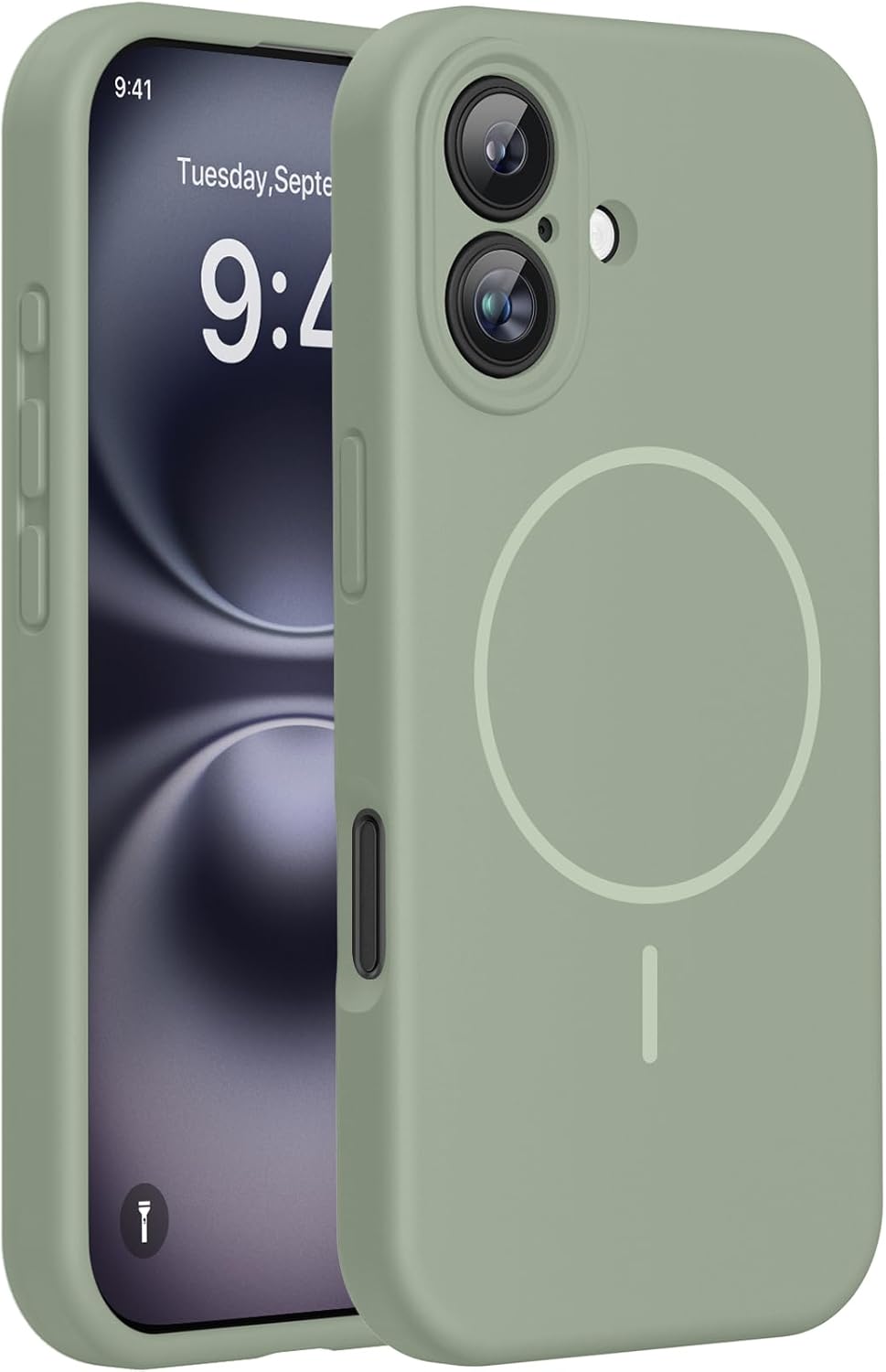 Thumbnail 6 de Miracase Designed for iPhone 14 Case with 360° Protection — Wine Red (6.1")