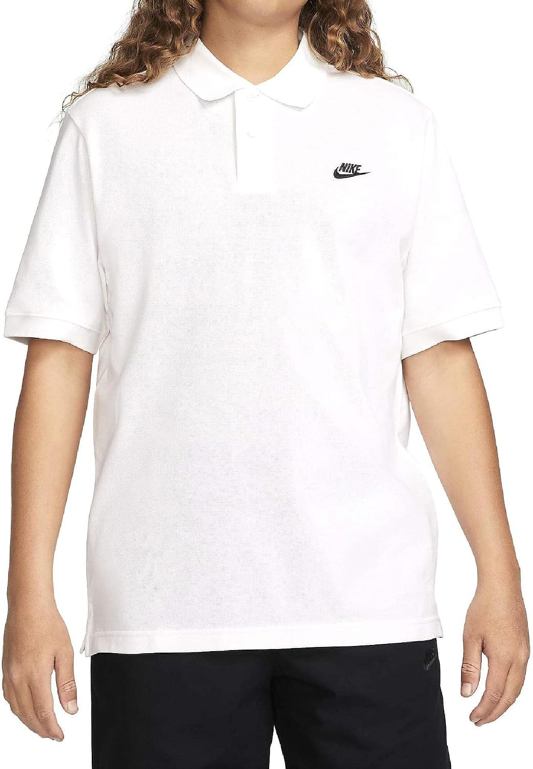 Detalle de Nike M NSW SPE Matchup Pq FN3894-480 – męska koszulka polo z bawełny