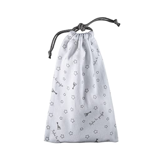Detalle de Sophie la girafe Verdes con bolsa de almacenamiento