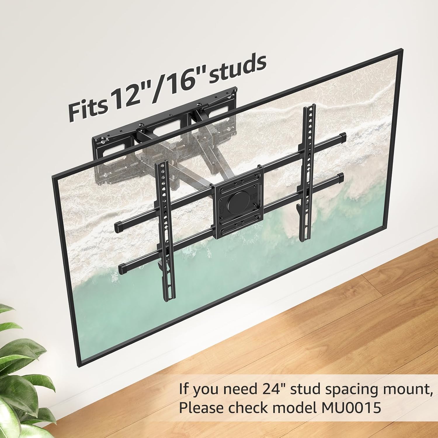 Thumbnail 6 de MOUNTUP Full Motion TV Wall Mount for 40–85-Inch TVs, 110 lb Capacity