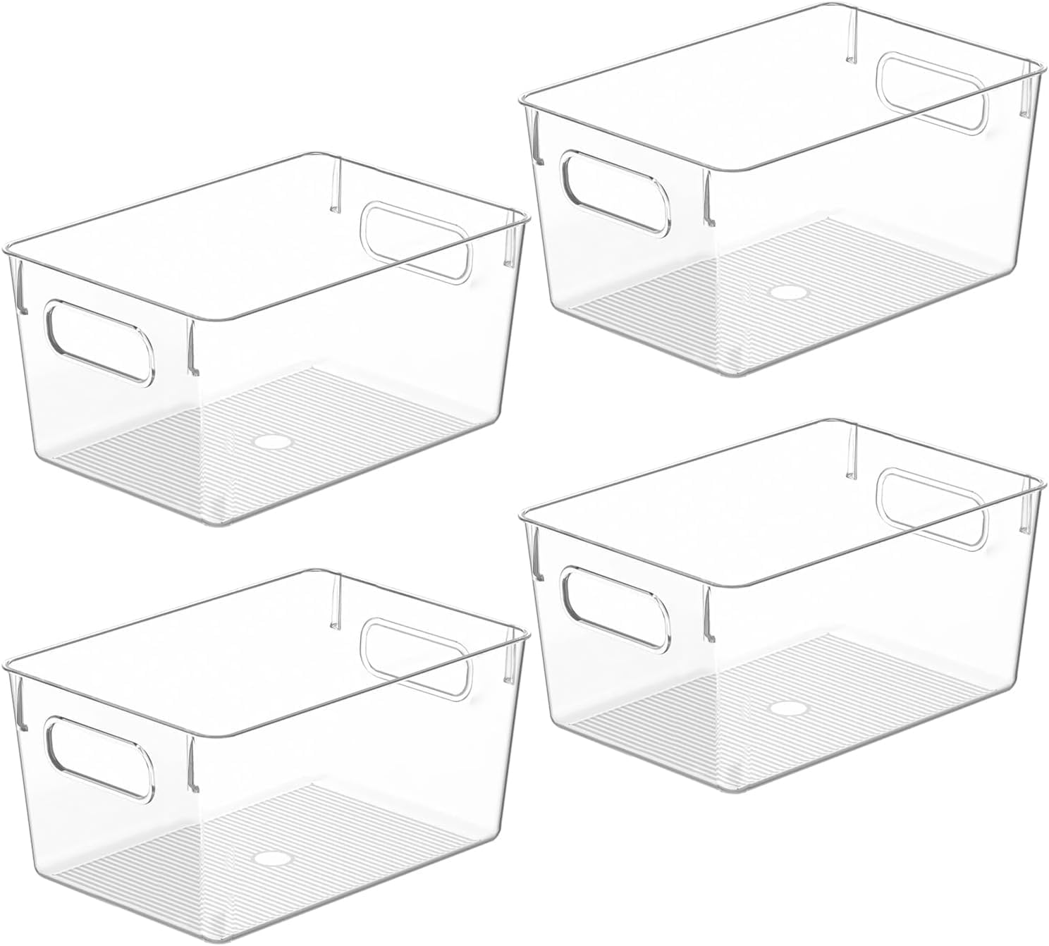 Thumbnail 6 de Clear Plastic Storage Bins for Kitchen and More