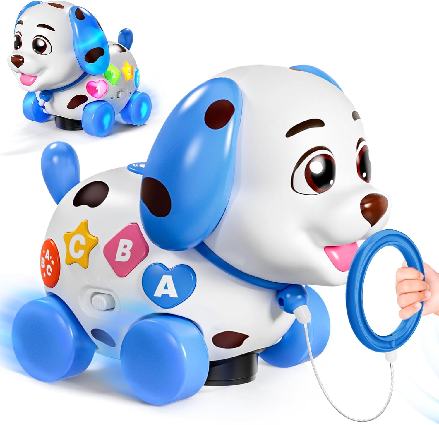 Thumbnail 6 de BQU 3-in-1 Musical Puppy Toy for 12 Months