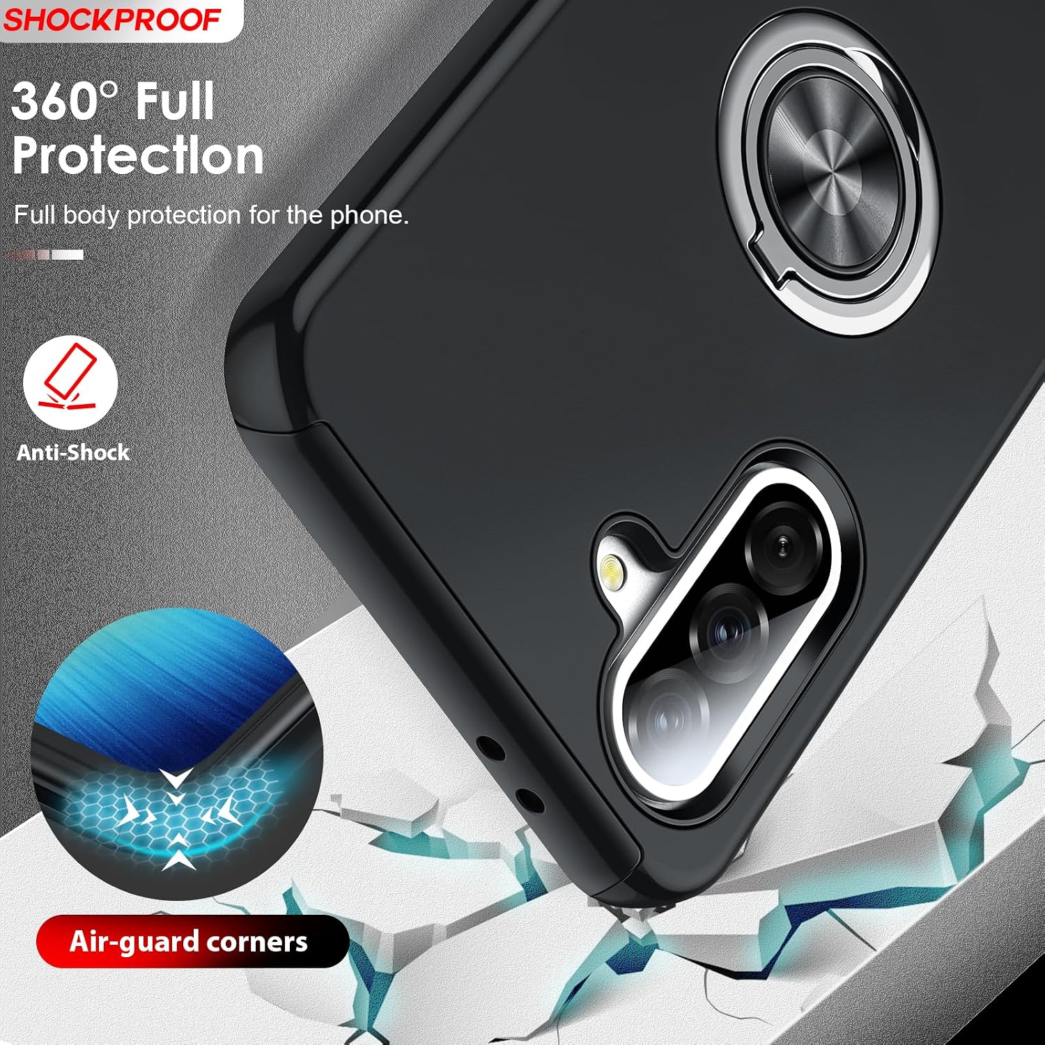 Thumbnail 4 de LeYi Galaxy A36 5G phone case