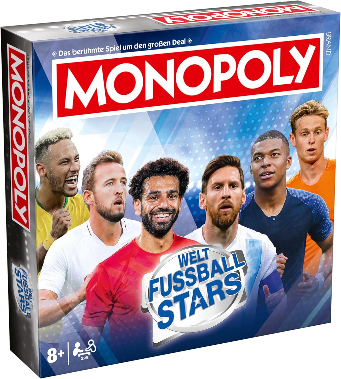 Detalle de Winning Moves Monopoly Weltfussball Stars Edition – Monopoly Spiel für Fans