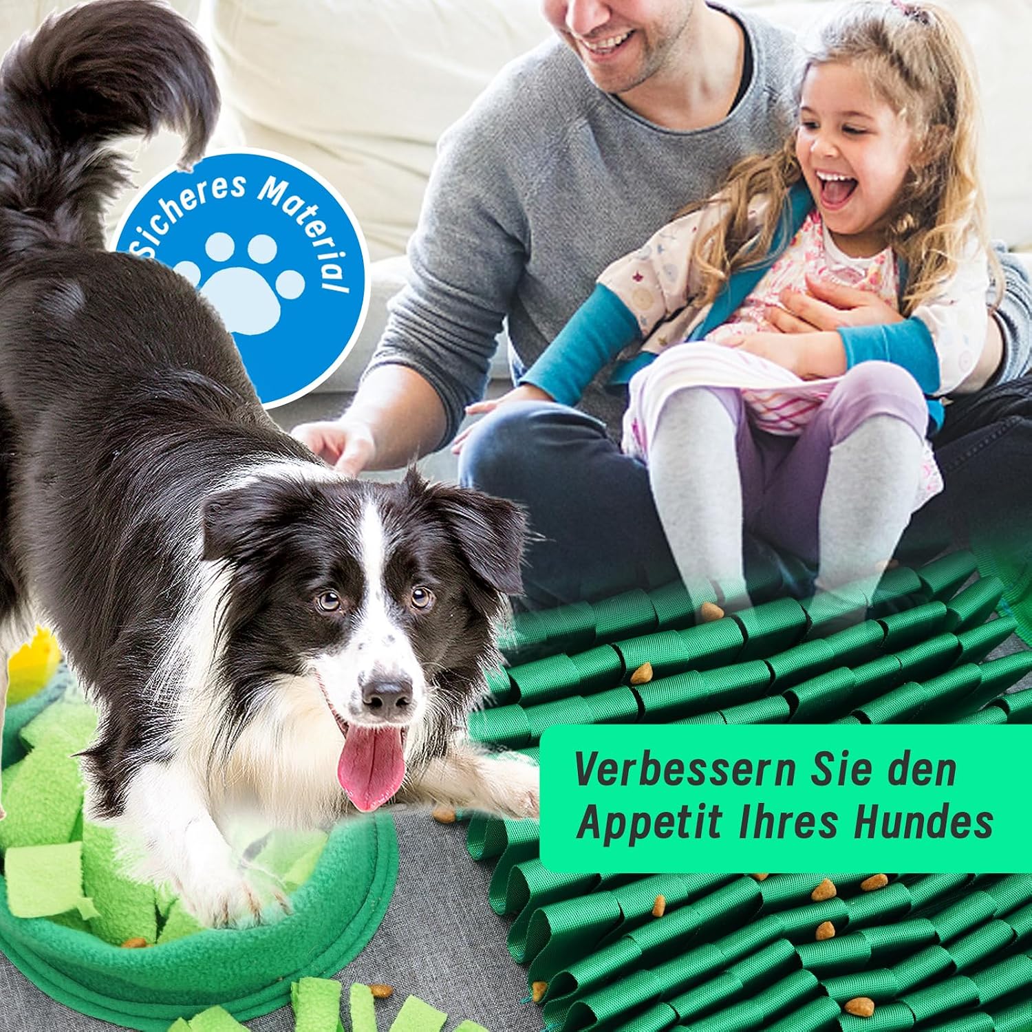 Thumbnail 5 de HDOELGP Schnüffelteppich 44 x 66 cm für Hunde