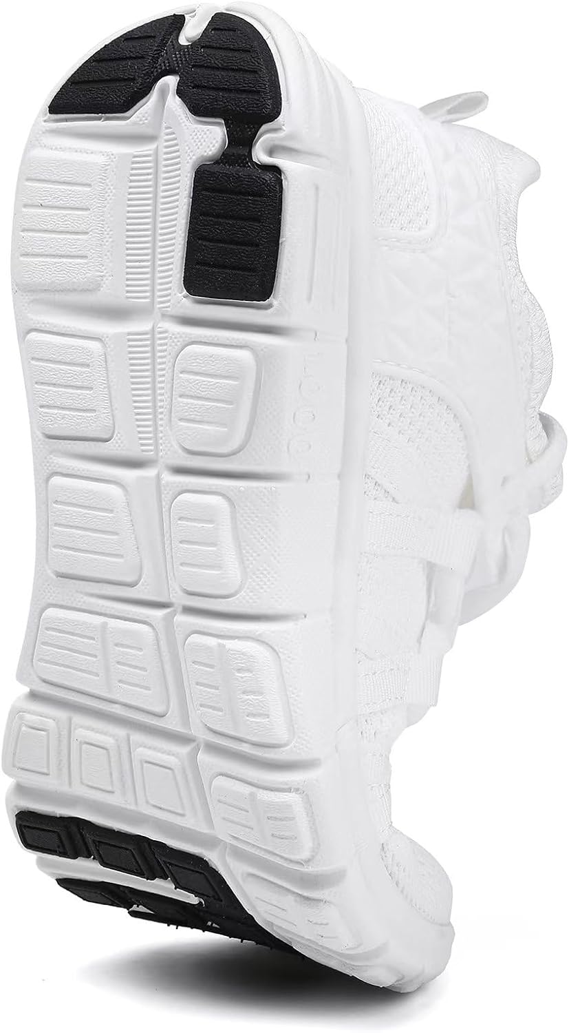 Detalle de INZCOU Lightweight Running Shoes breathable mesh sneakers