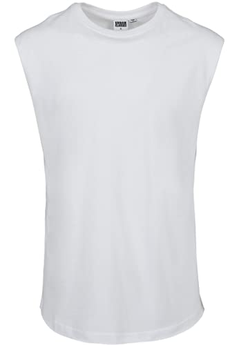 Detalle 2 de URBAN CLASSICS Canotta Uomo Oversize – Canottiera sportiva in cotone pesante, taglie S-XXL