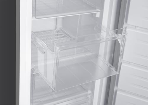 Thumbnail 9 de homeX FS1682E-S Gefrierschrank – 168 L Nutzinhalt, leiser Frei- stehender Tiefkühlschrank in Silber