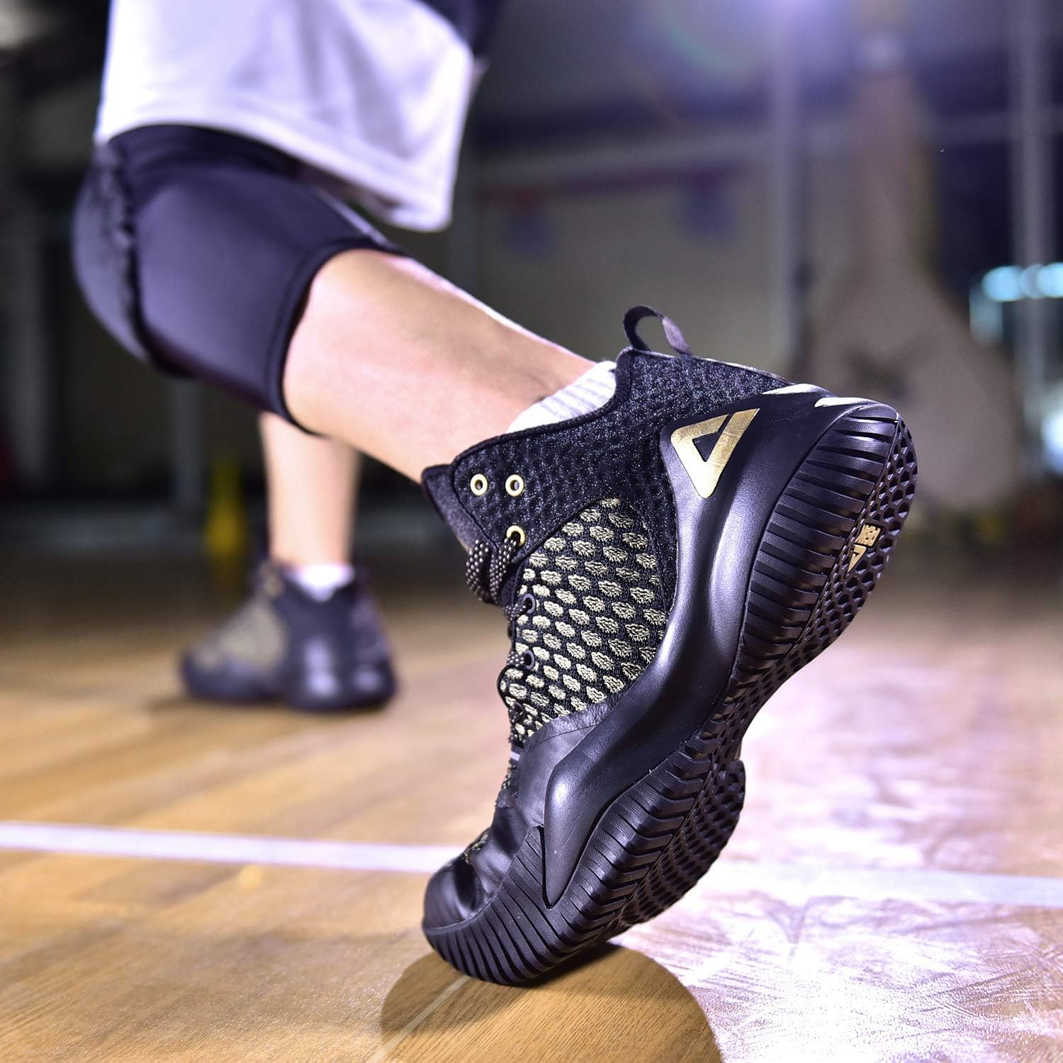 Thumbnail 6 de PEAK High Top Basketball Shoes cushion Streetball