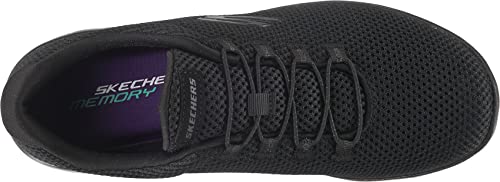Thumbnail 4 de Skechers Summits 12985 para mujer en Black Mesh: zapatillas deportivas con ajuste elástico