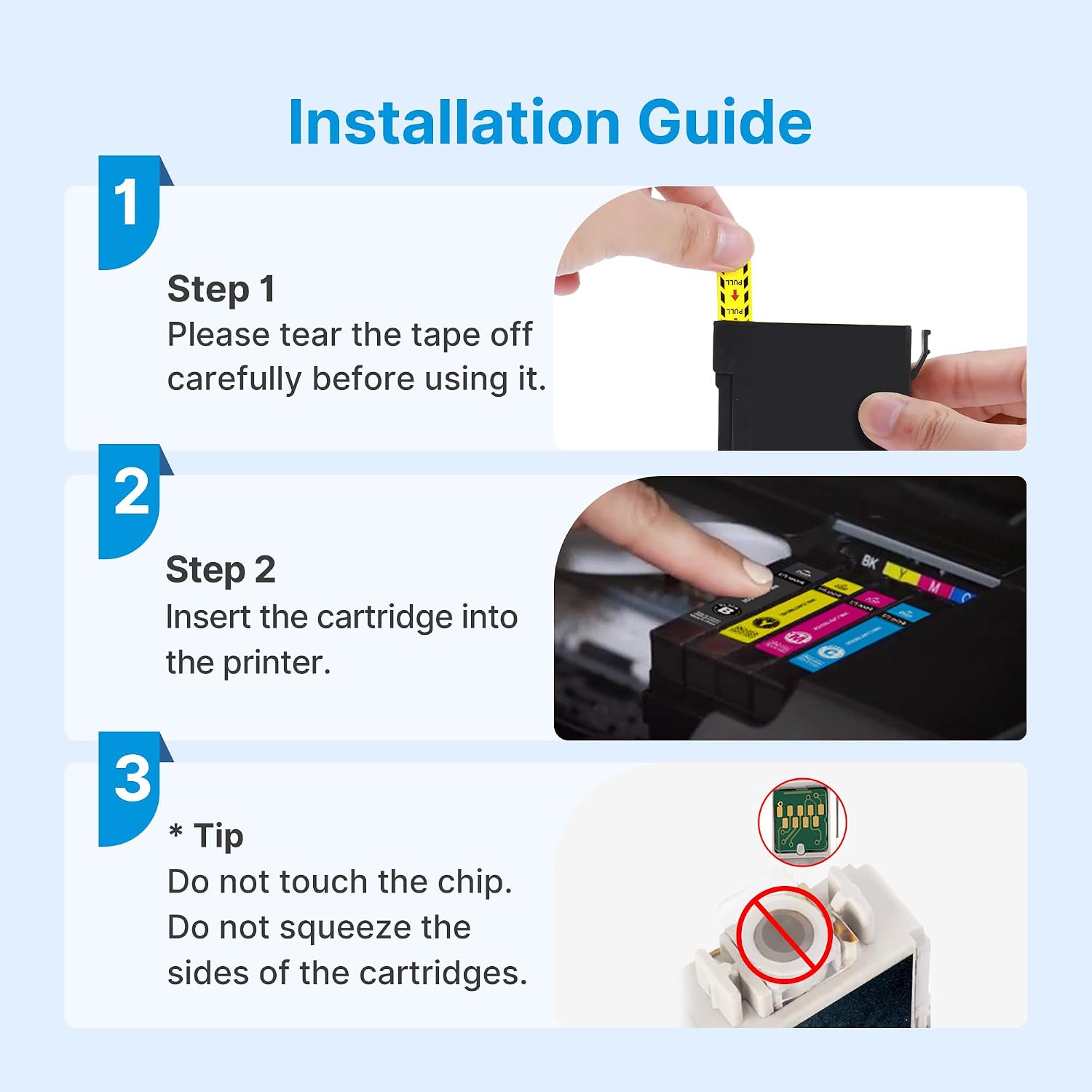 Thumbnail 5 de Uniwork Replacement for Epson 126 Remanufactured Ink Cartridges, 5-Pack
