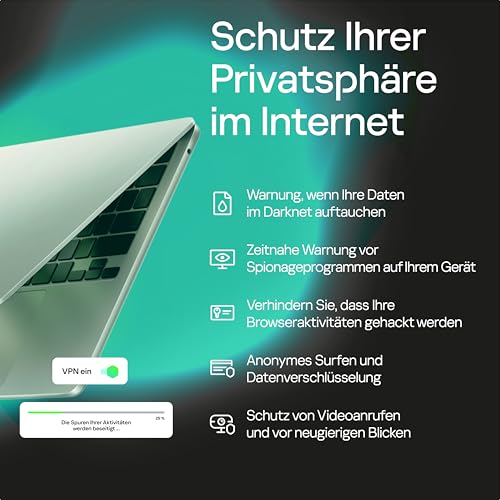 Thumbnail 6 de Kaspersky Plus Internet Security 2026 – 10 Geräte, 1 Jahr, VPN, Passwort-Manager und Online-Banking-Schutz