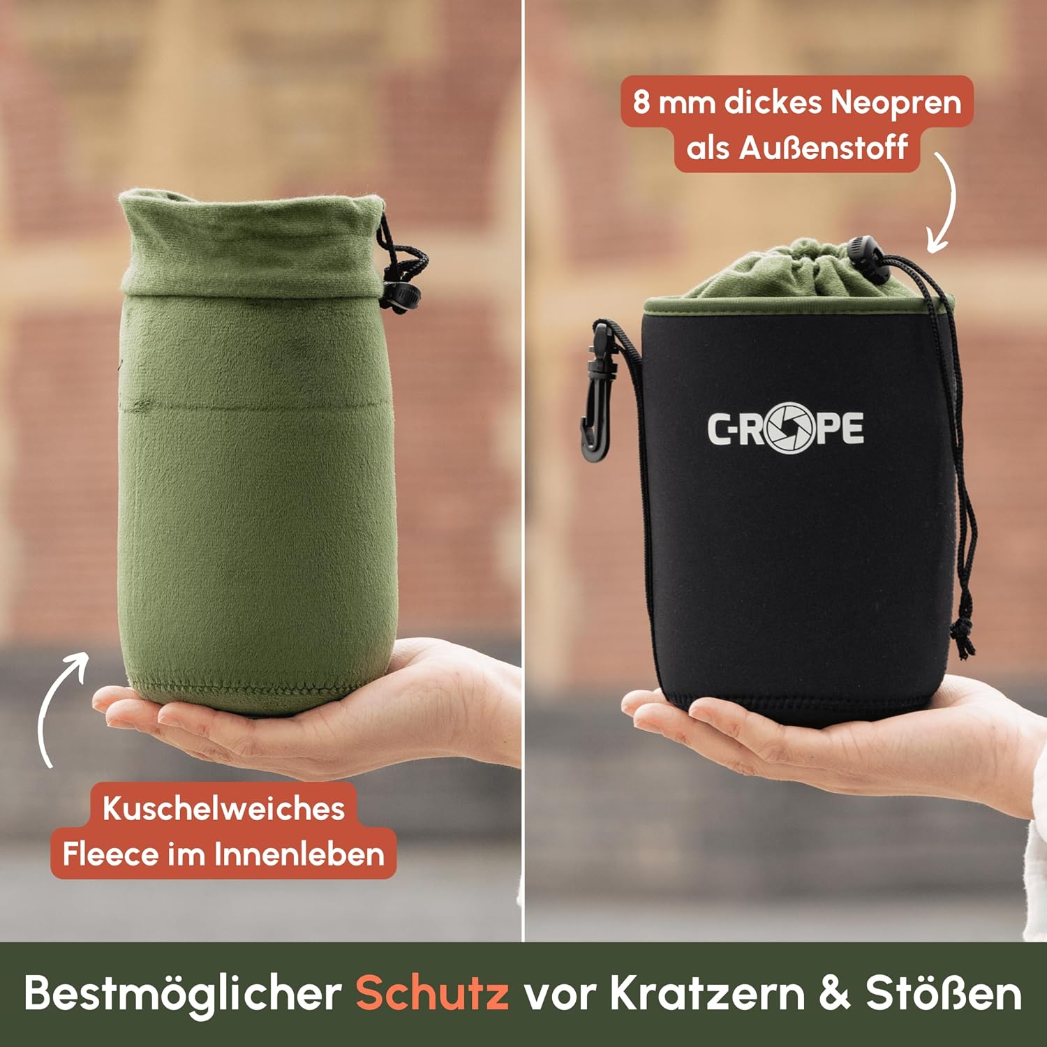 Detalle 2 de C-Rope Neopren Objektivbeutel XXXL