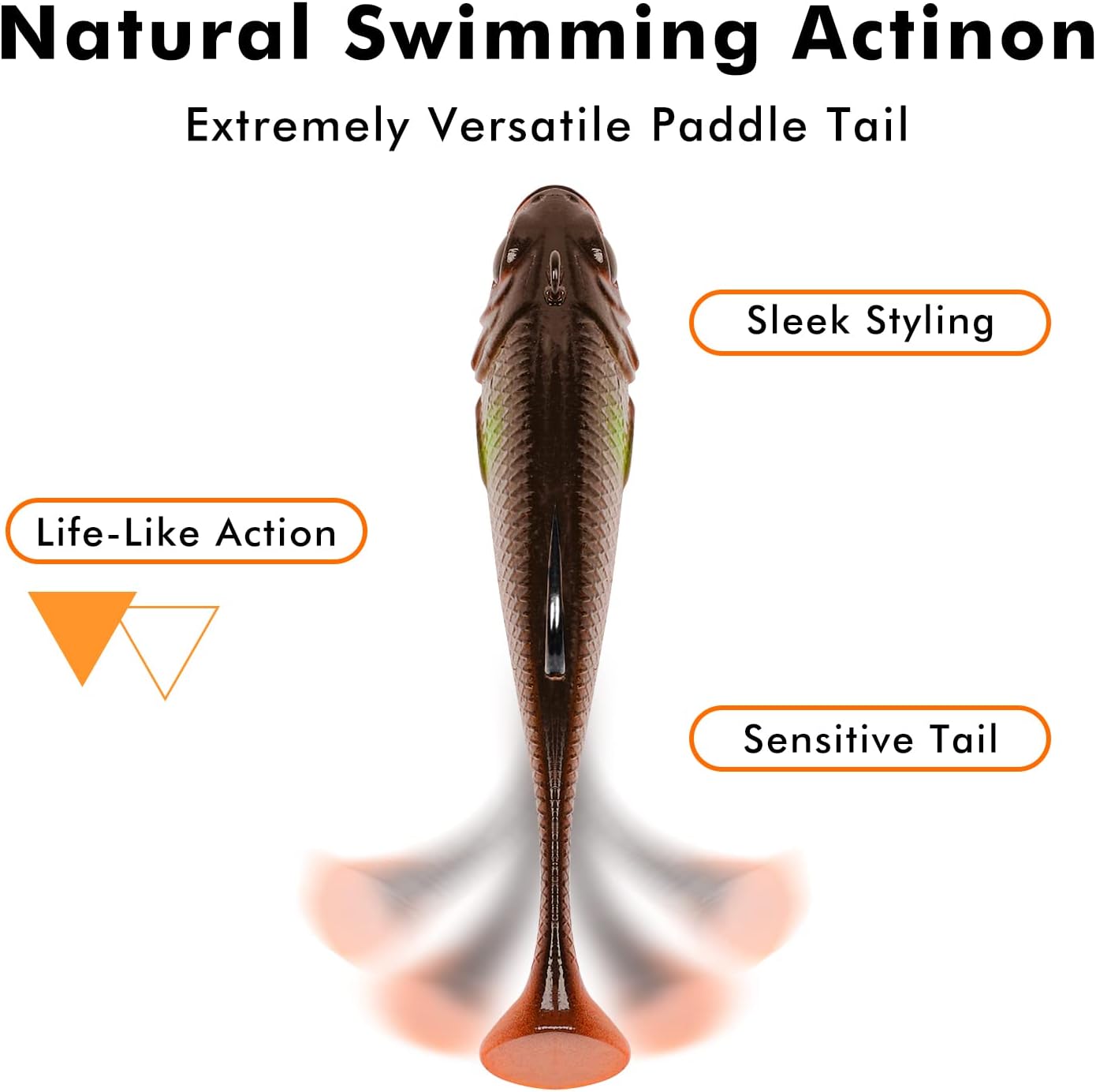 Thumbnail 2 de TRUSCEND Duramax Soft Fishing Lures with BKK Hooks — 9cm