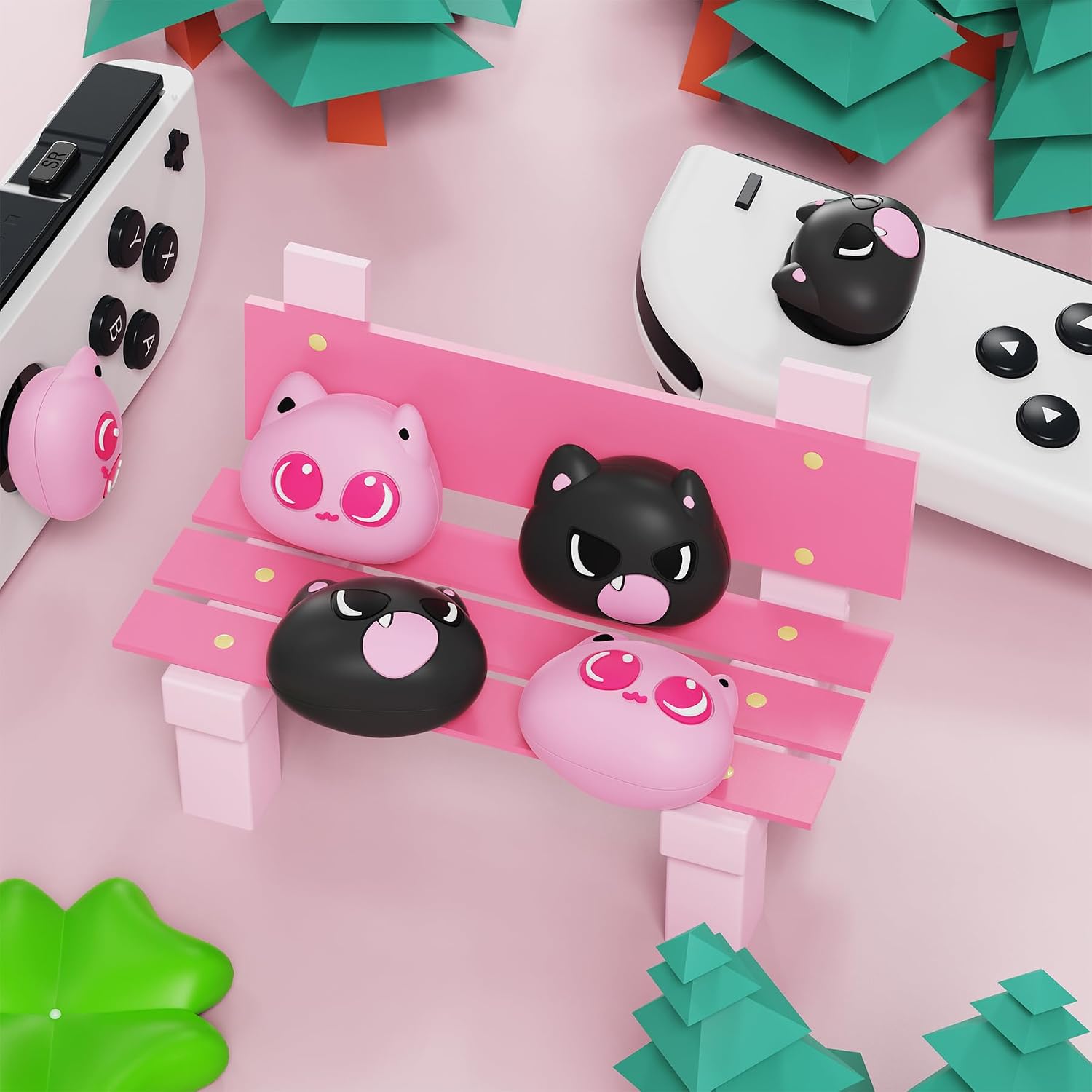 Thumbnail 3 de Playvital Thumbstick Caps für Switch