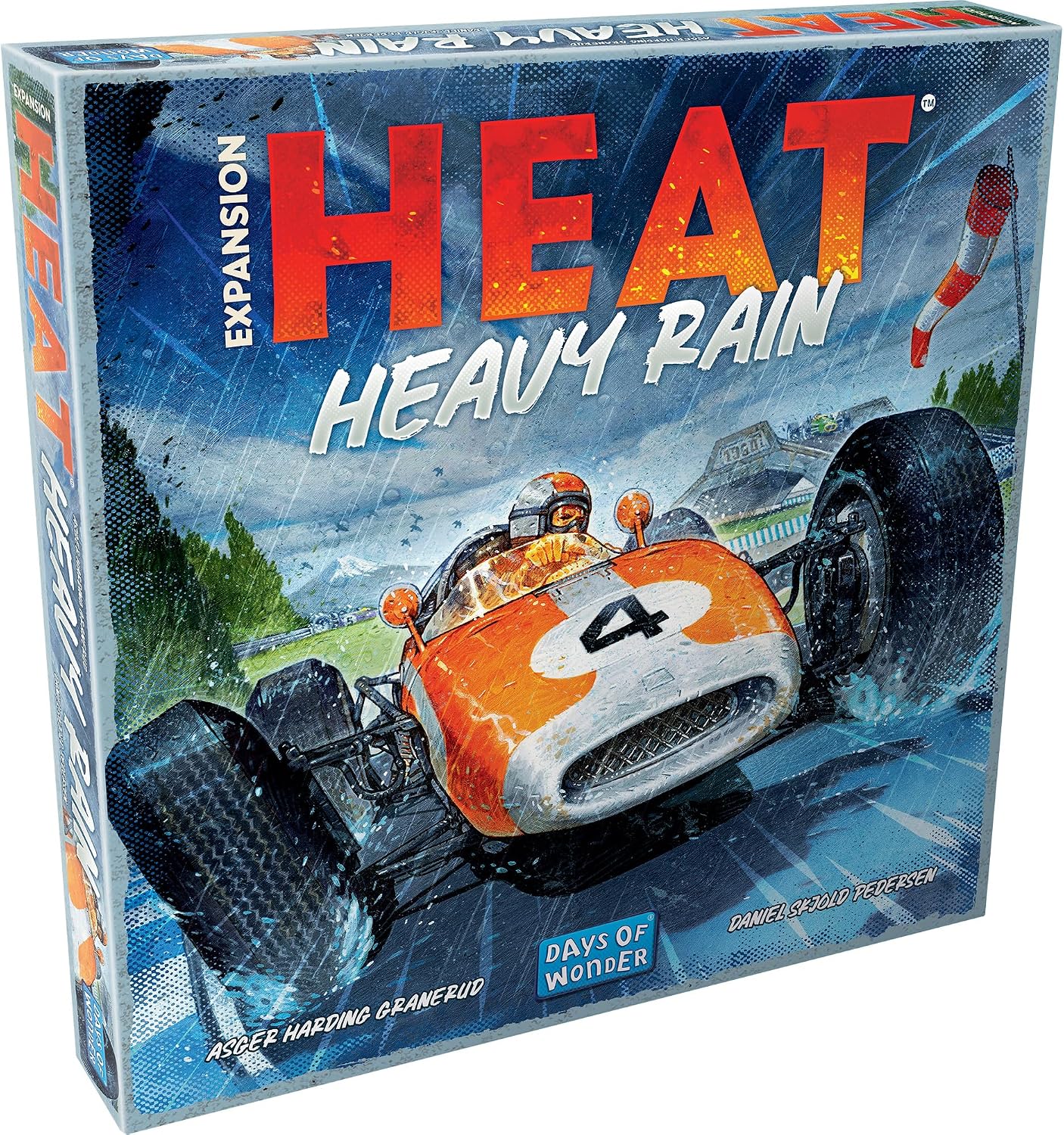 Detalle de Asmodee Heat: Heavy Rain expansion 60m 🎲