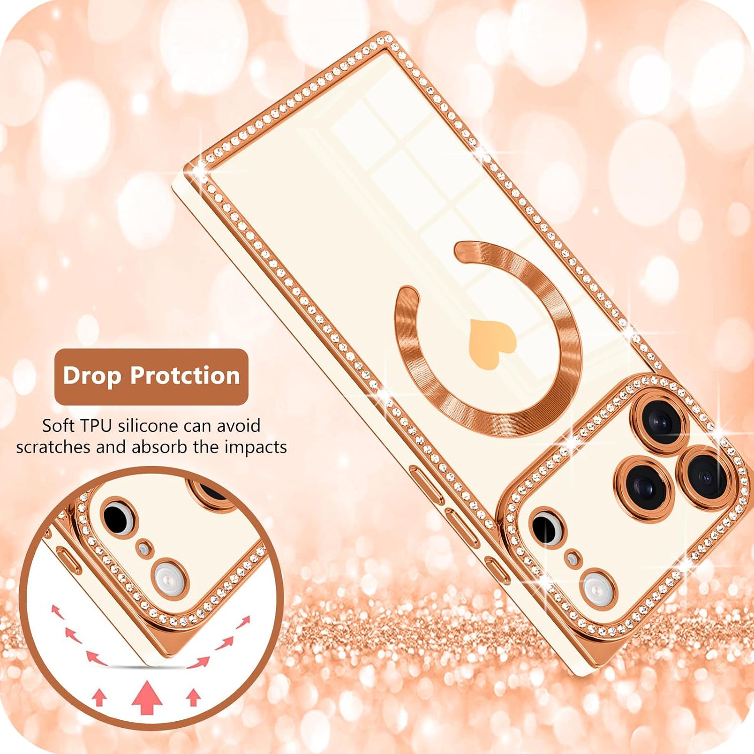 Detalle de Urarssa iPhone 17 Pro Case
