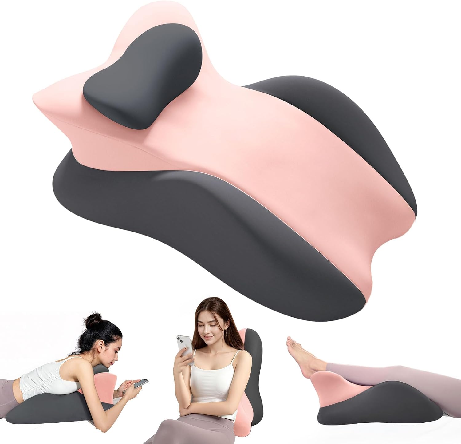 Cuscino a cuneo in memory foam 58 cm