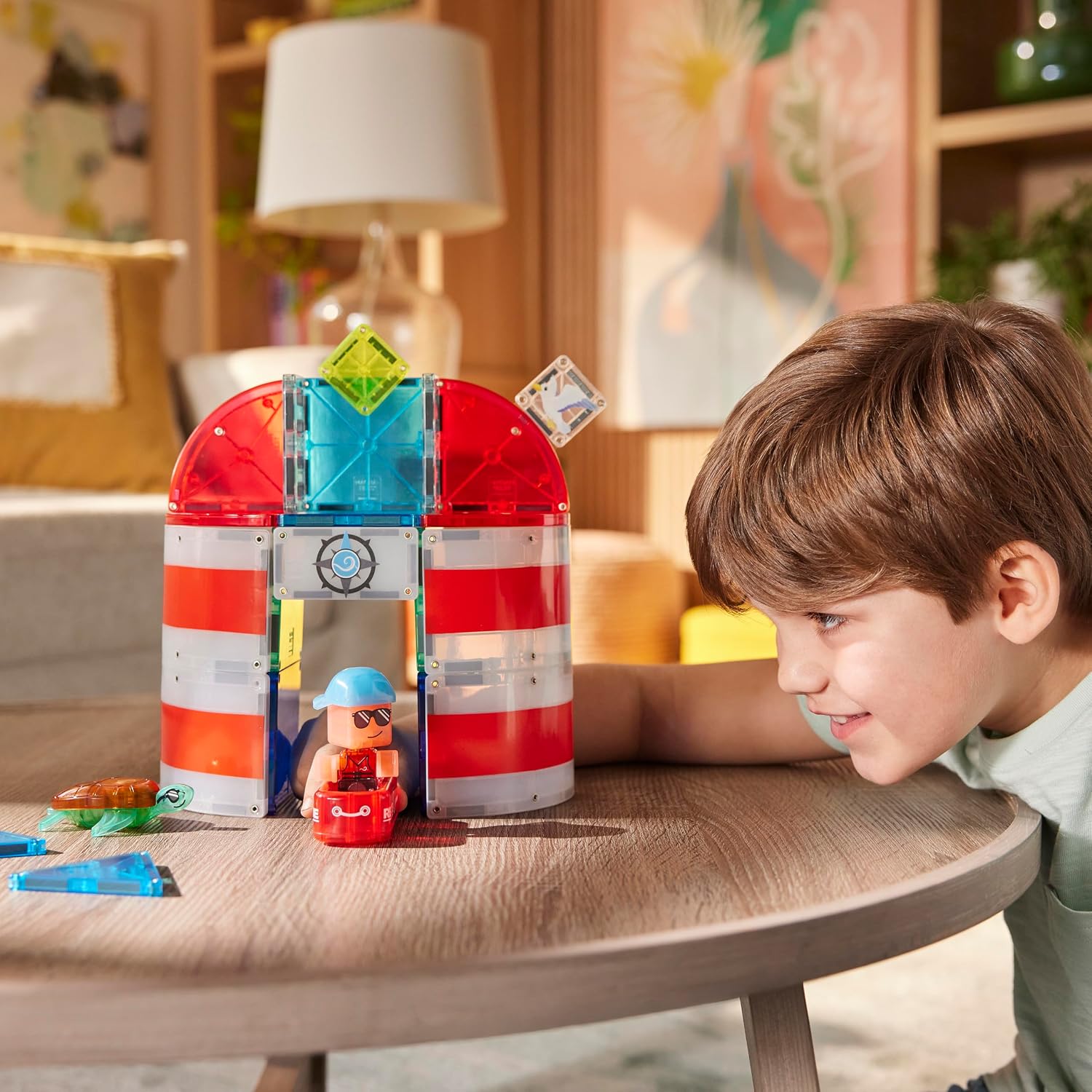 Detalle 2 de MAGNA-TILES Magnetic Construction Set, 26-Piece