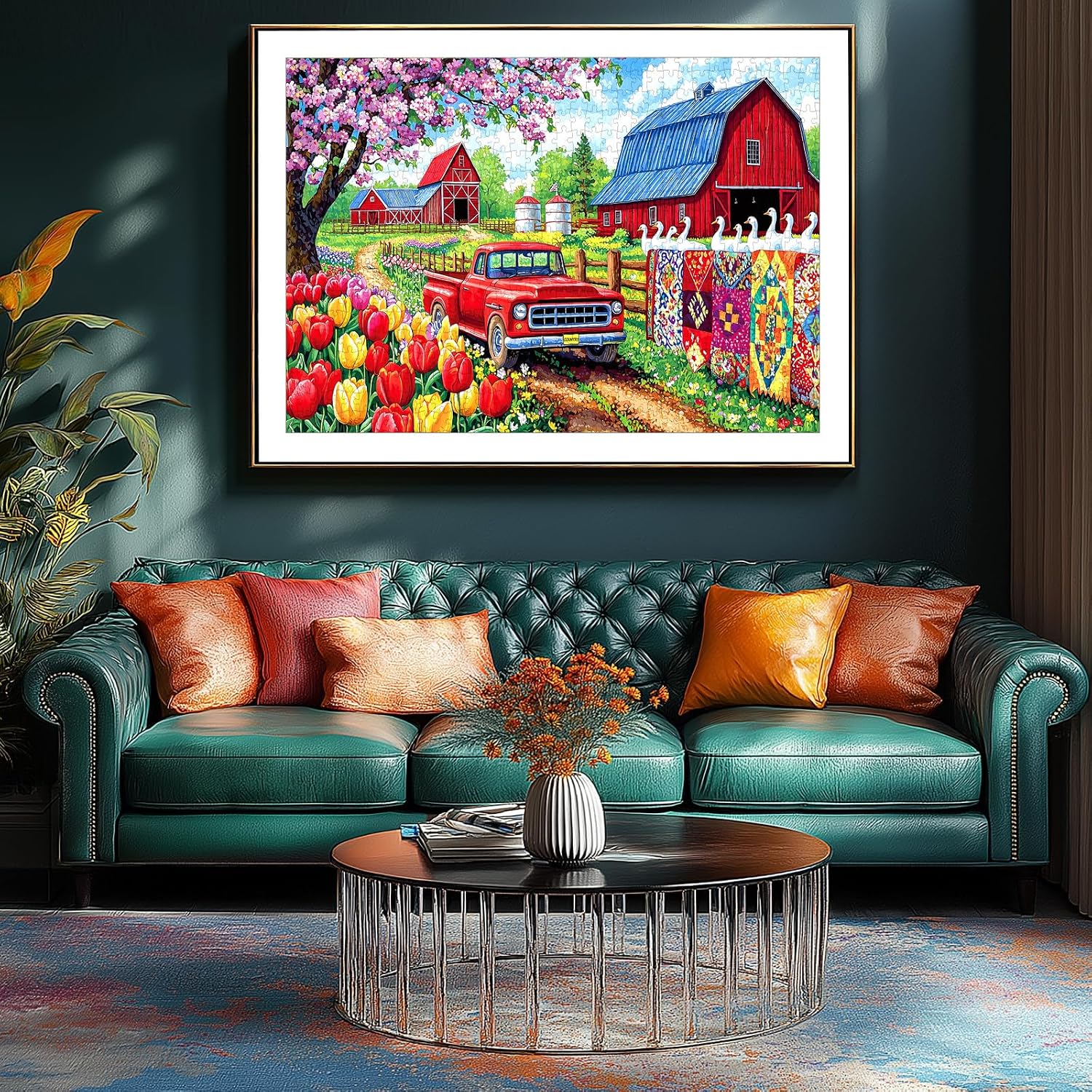 Thumbnail 6 de Spring Farm 500-Piece Jigsaw Puzzle