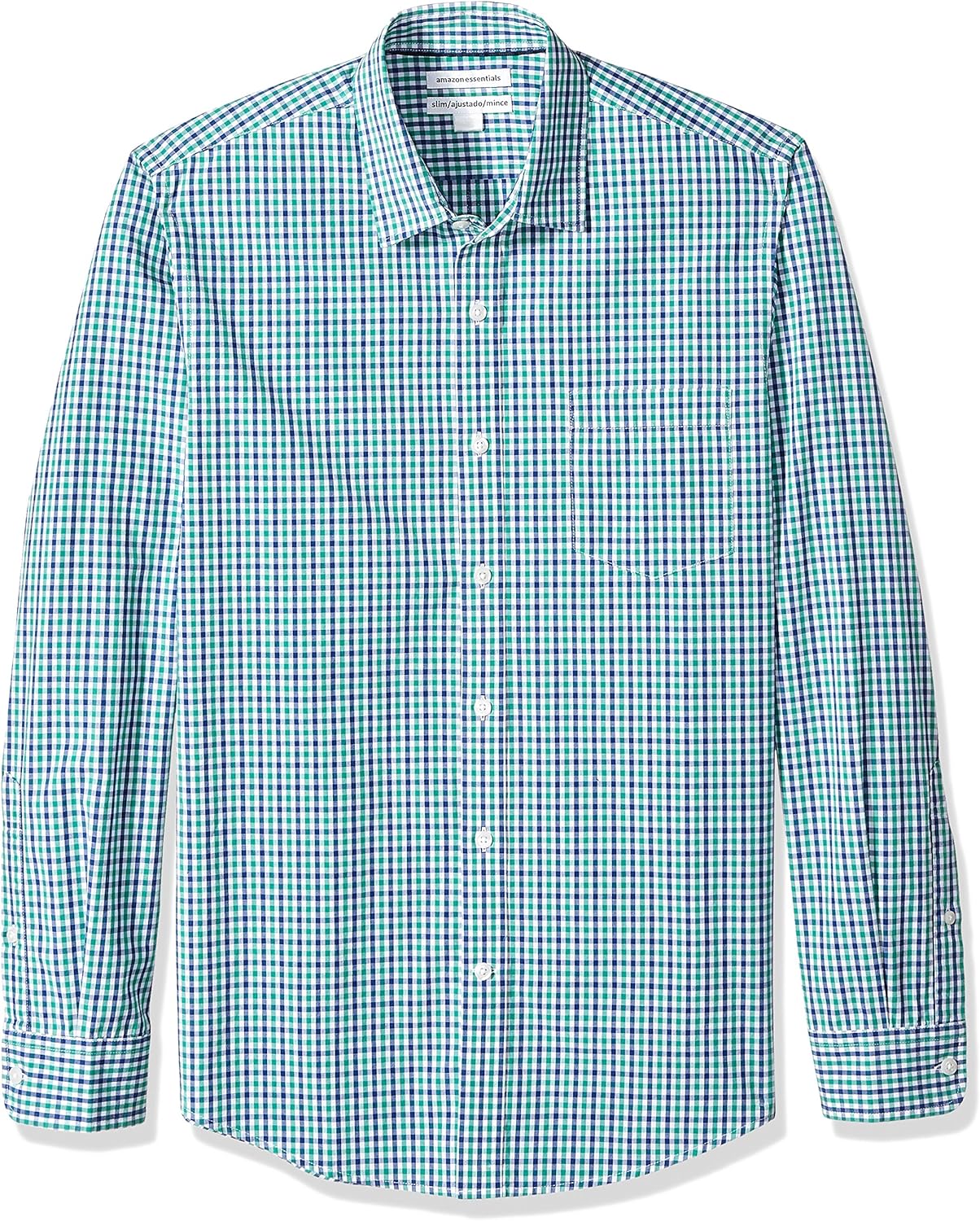 Thumbnail 6 de Amazon Essentials Uomo Camicia Casual in Popeline a Maniche Lunghe - Taglia Regular