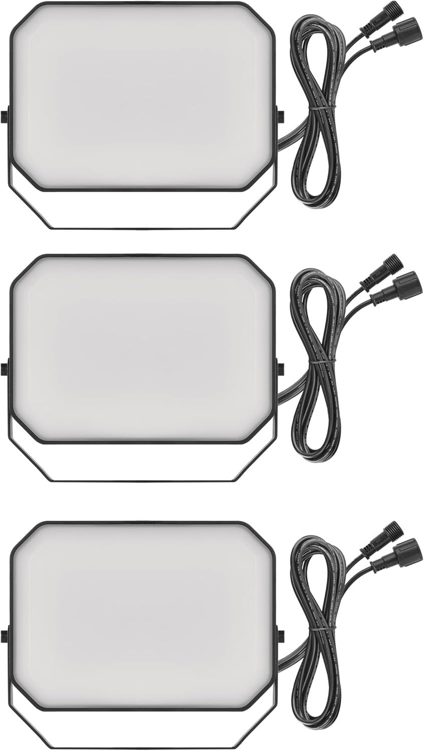Detalle 2 de EMOS ZIW184R – inteligentne reflektory ogrodowe RGBIC + CCT, zestaw 3 szt.