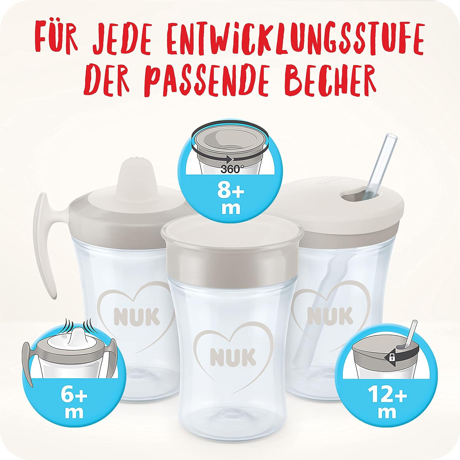 Thumbnail 6 de NUK Magic Cup Trinklernbecher 230 ml