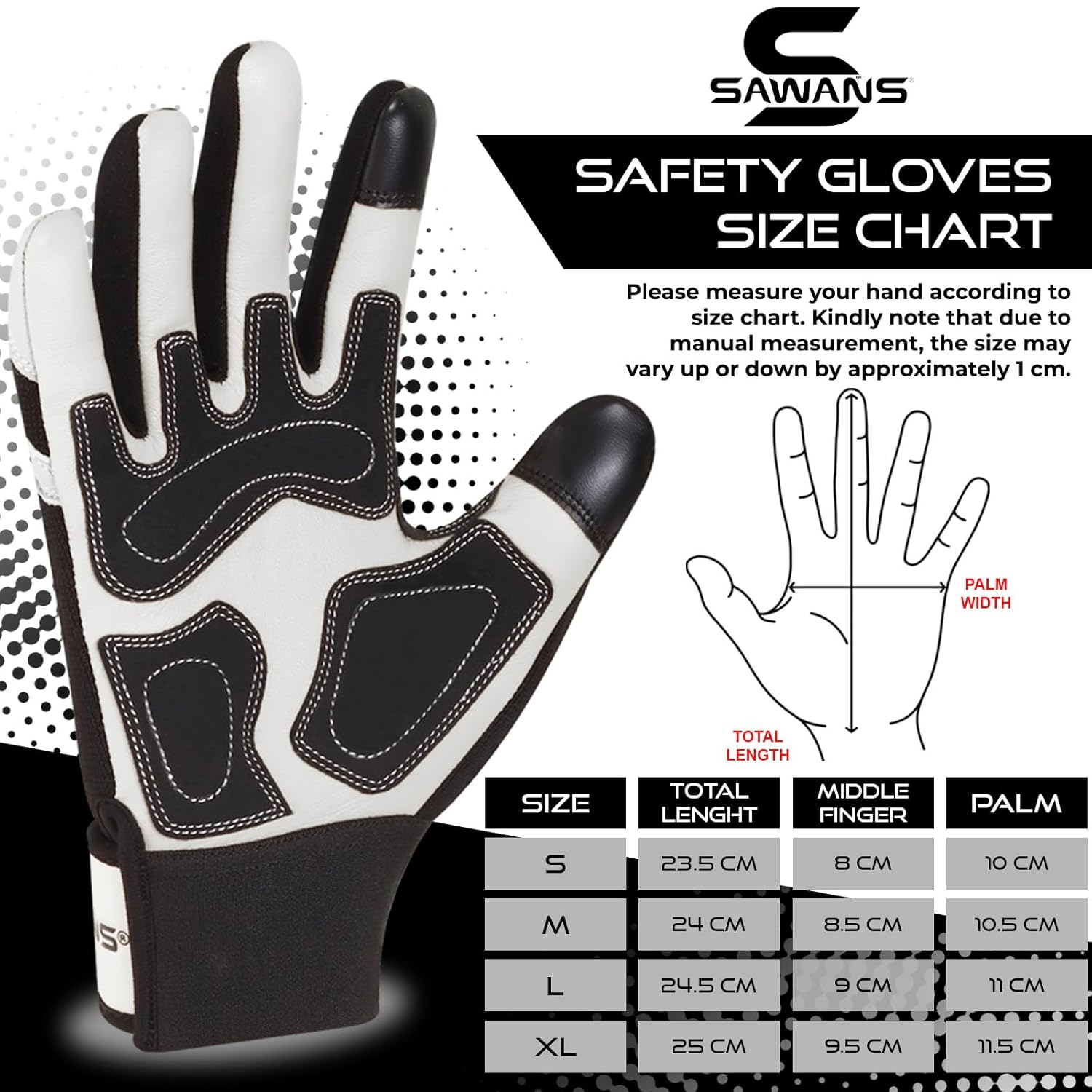 Thumbnail 5 de SAWANS Guantes de jardinería de cuero