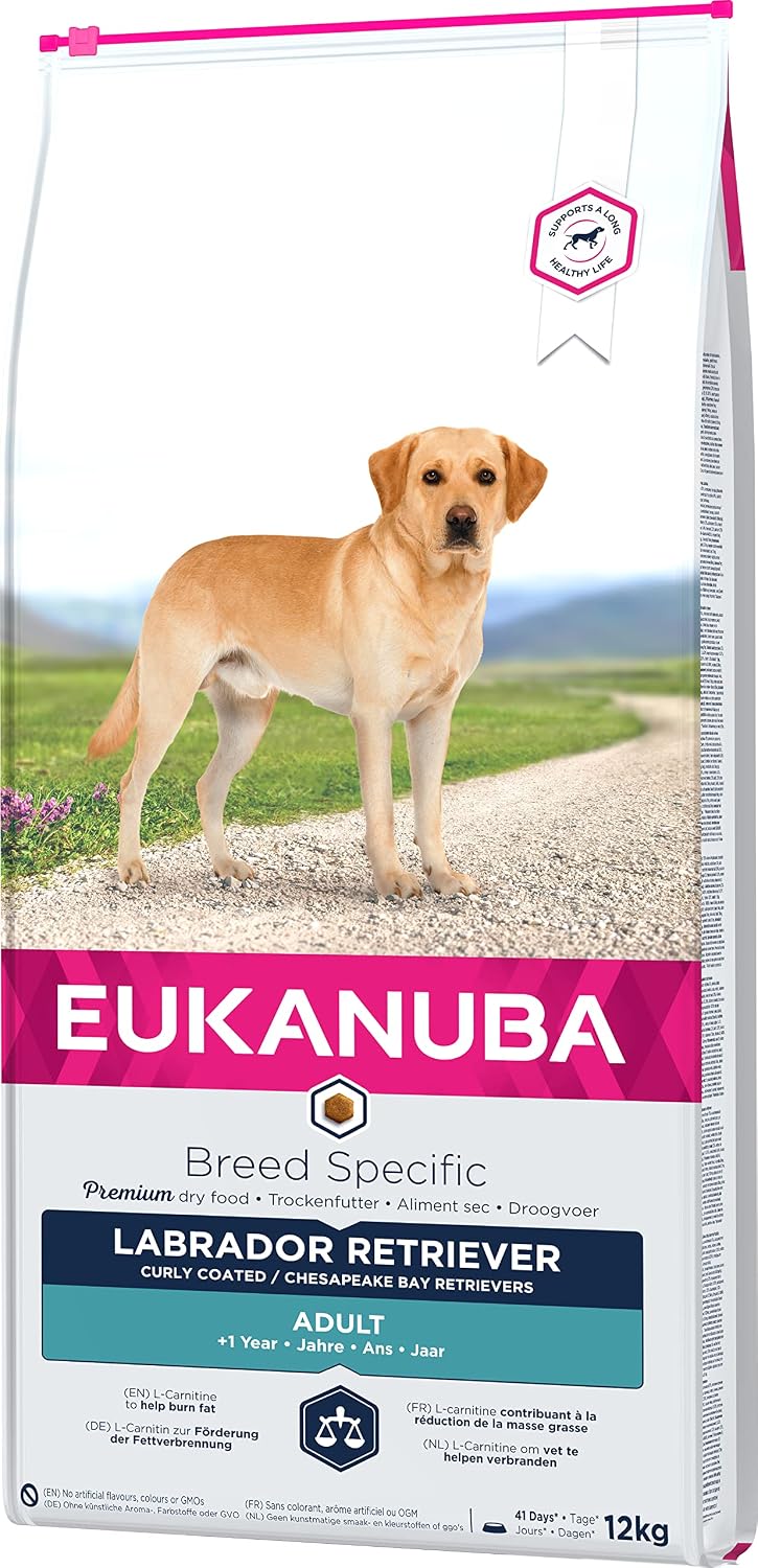 Thumbnail 4 de Eukanuba Breed Specific Labrador Retriever Trockenfutter mit Huhn, 12 kg