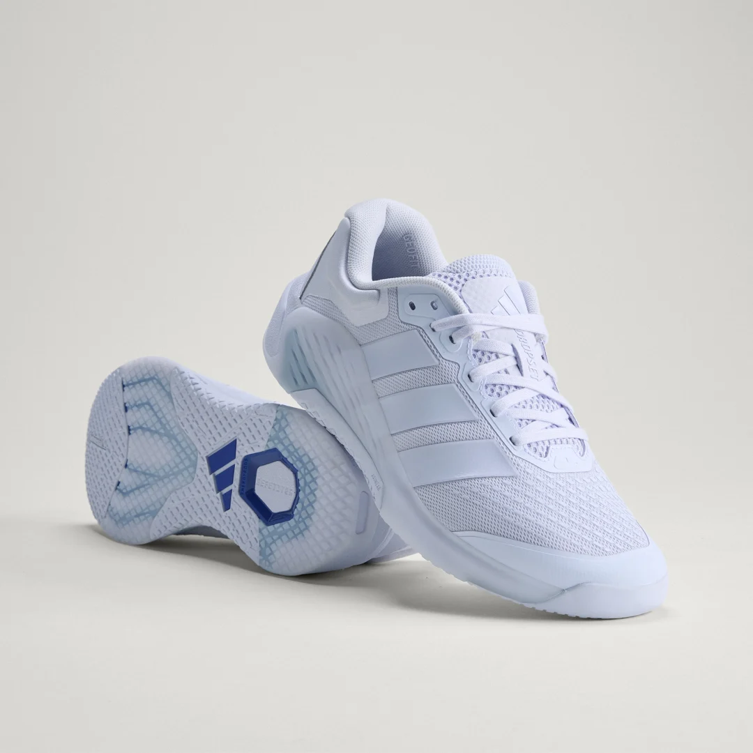Detalle de Zapatilla de training Dropset 4 de Adidas – color violeta