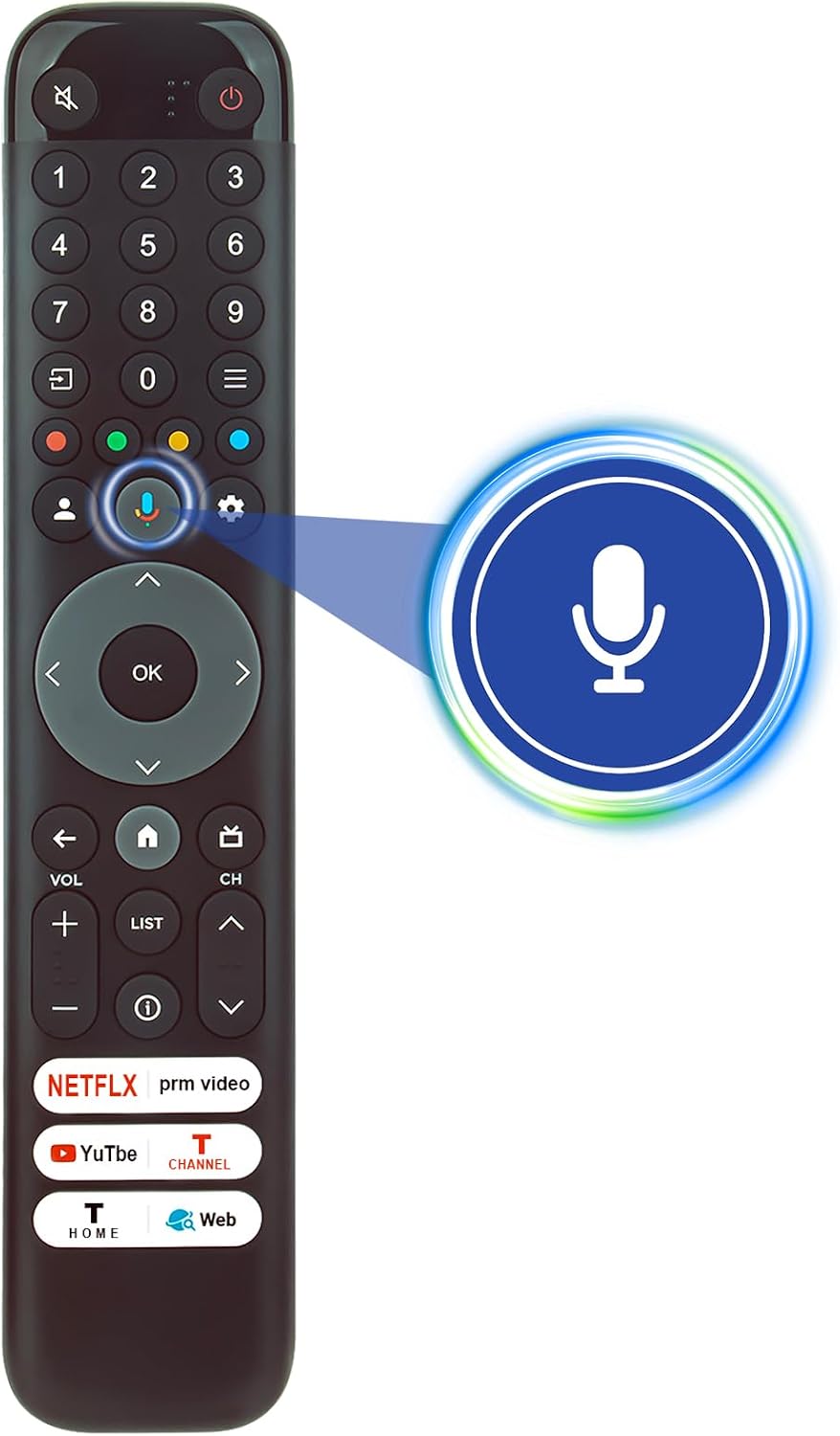 Thumbnail 2 de VINABTY Replacement Voice Remote for TCL