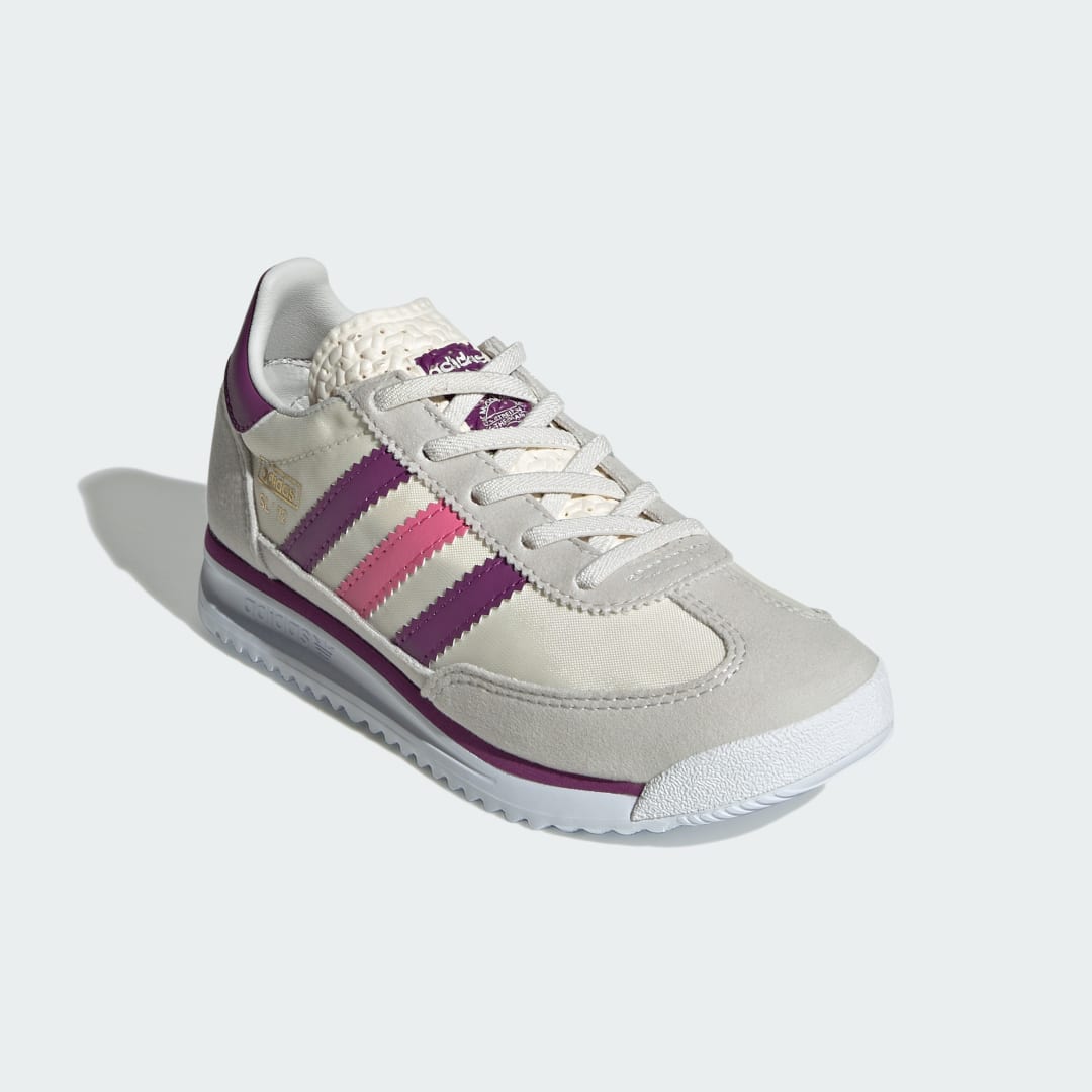 Thumbnail 3 de Adidas SL 72 RS Elastic Laces Blanco
