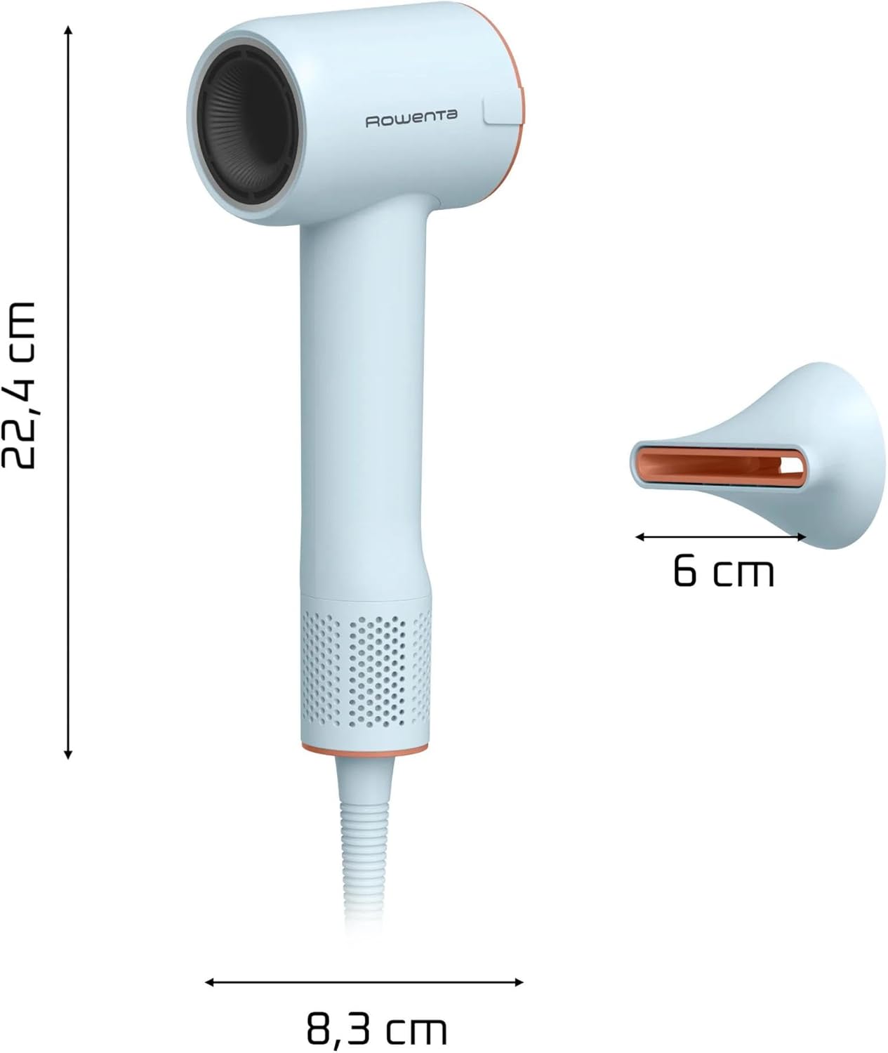 Thumbnail 6 de Rowenta Blumia phon capelli compatto con tecnologia ionica, motore ad alta velocità e beccuccio magnetico