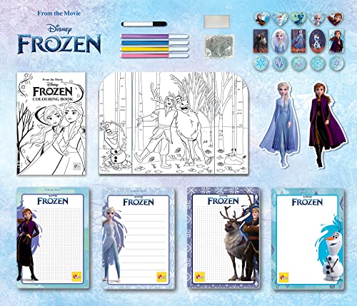 Thumbnail 3 de Liscianigiochi Frozen Coloring e Drawing School: Zainetto con Lavagnette, Manuale e Pennarelli Multicolore (92925)