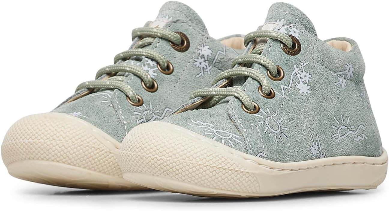 Detalle de Naturino Cocoon-Chaussons Premiers Pas en suède Animalier