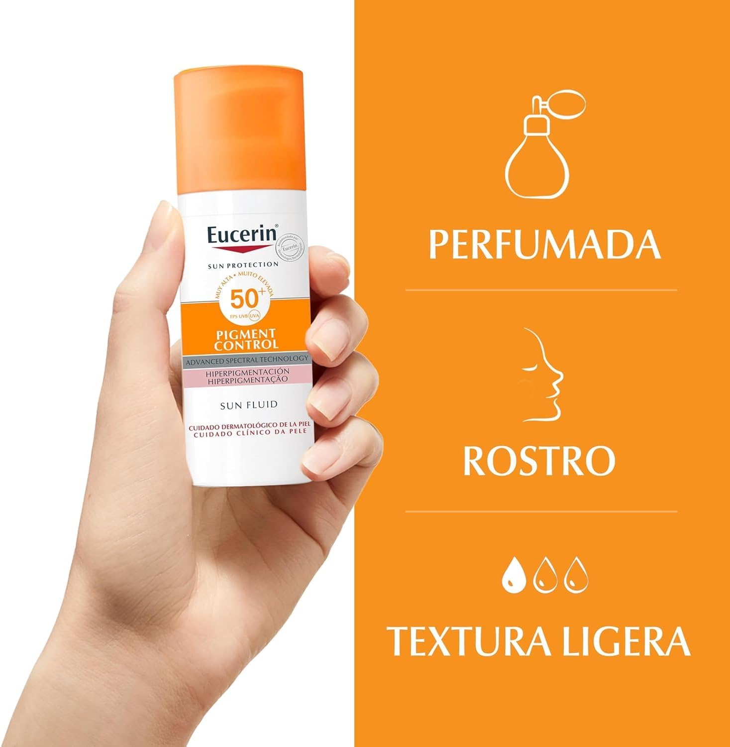 Thumbnail 4 de Eucerin Sun Face Pigment Control Fluid FPS 50+ 50 ml — crema facial solar