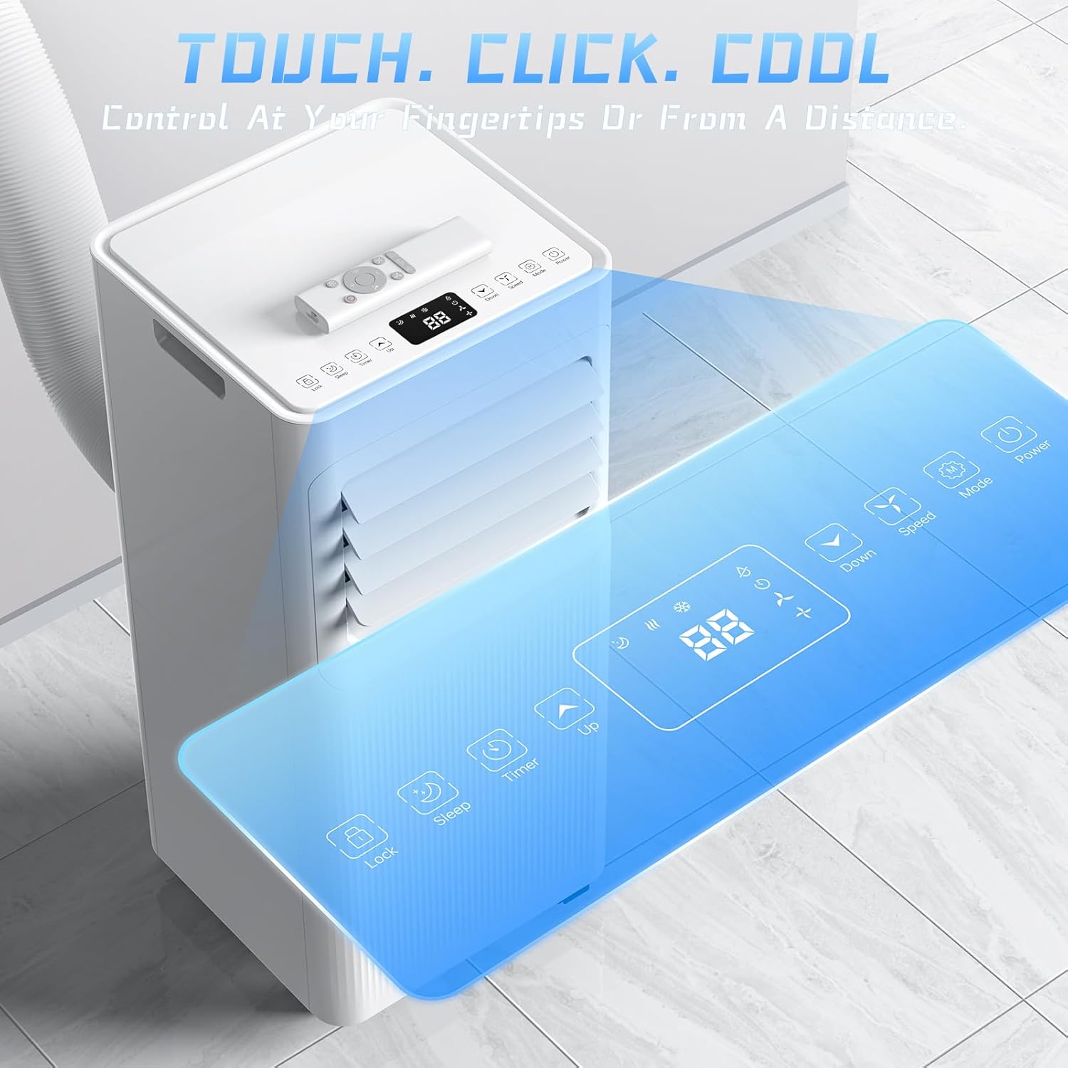 Detalle de 9000 BTU 4-in-1 Portable Air Conditioner: Practical Review for UK Buyers