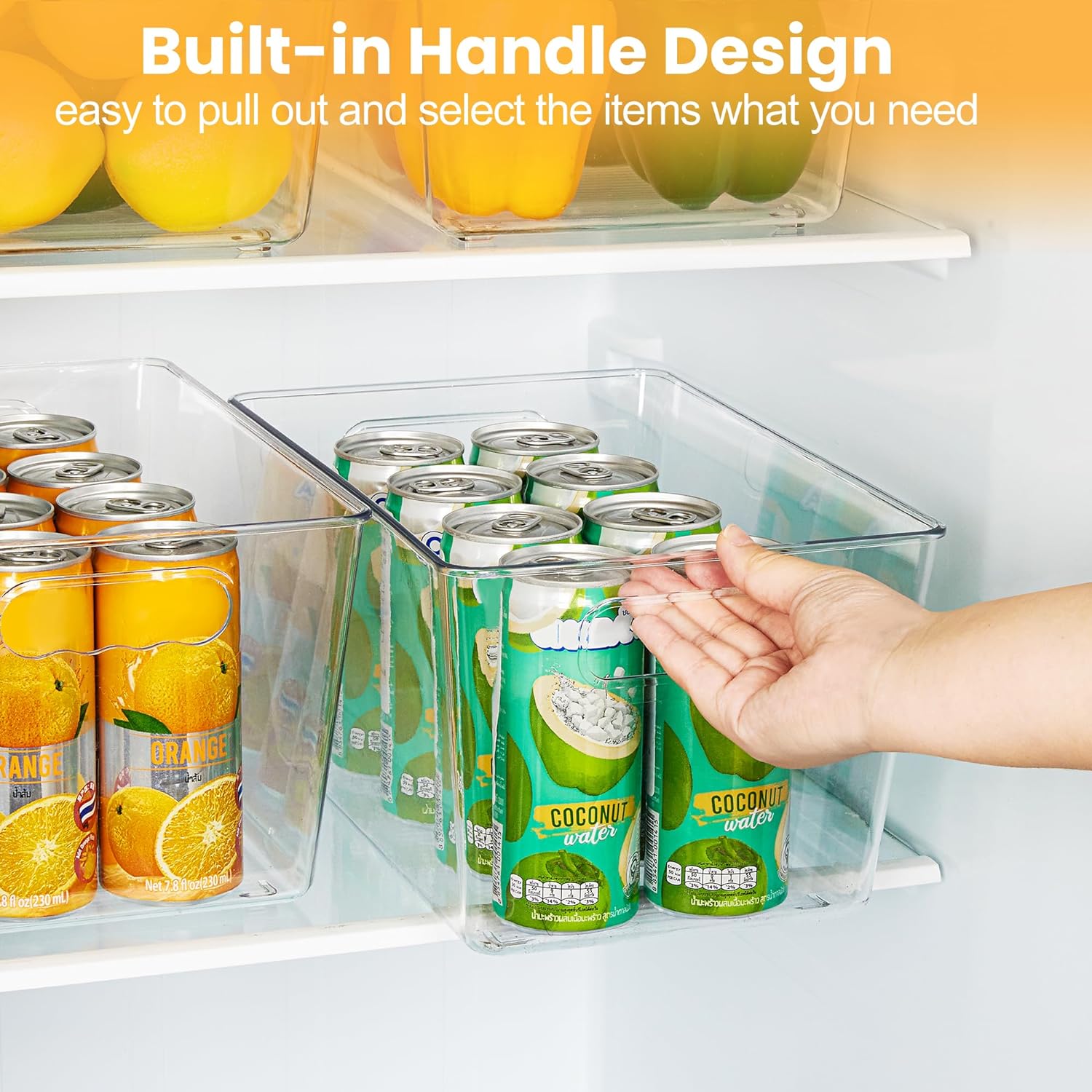 Thumbnail 4 de Yihong 6-Bin Pantry Organizer