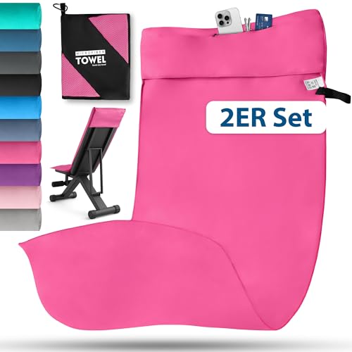 Detalle de Novent Fitnesshandtuch aus Mikrofaser 120 × 50 cm