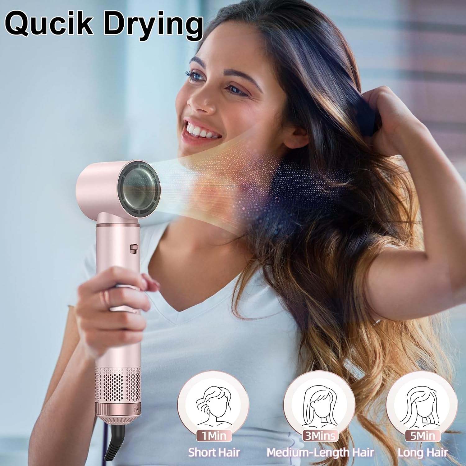 Thumbnail 1 de Dryhsip 5-in-1 Hot Air Brush for Hair