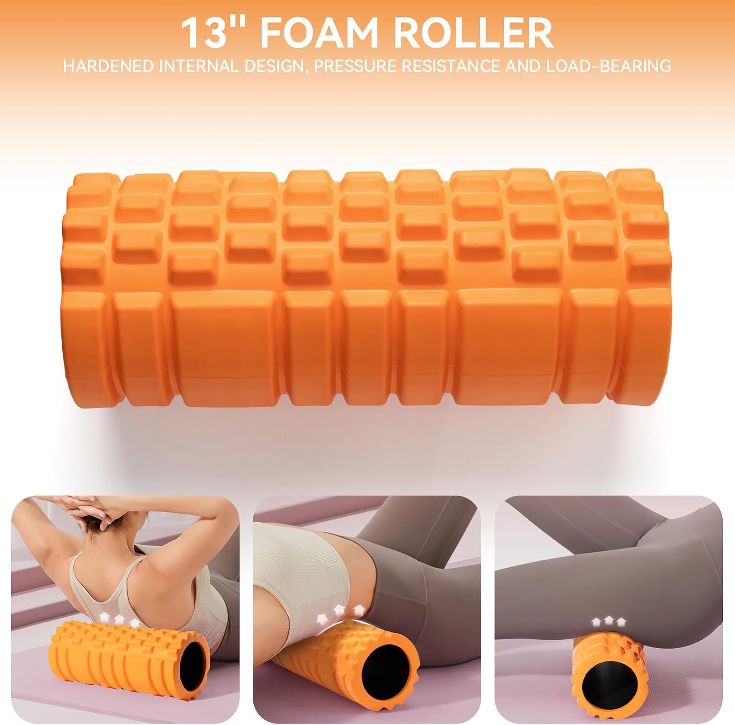 Detalle 2 de Krightlink 2211 5-in-1 Foam Roller Set with Massage Ball and Stretching Strap